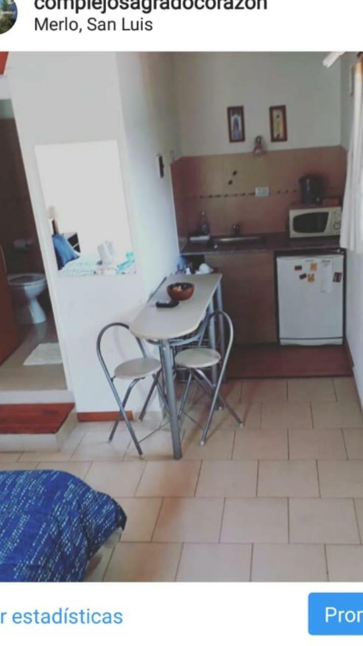 Вілла Complejo Sagrado Corazon Villa de Merlo Екстер'єр фото